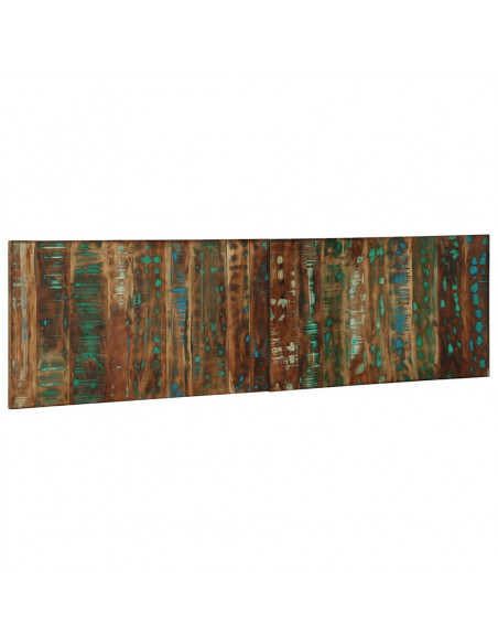 Testiera Multicolore 180 cm in Legno Massello Recupero