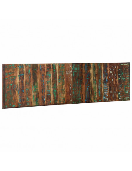 Testiera Multicolore 180 cm in Legno Massello Recupero