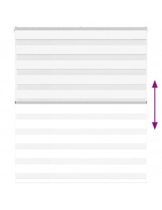 Tenda a Rullo Zebra Larghezza Tessuto 115,9 cm Poliestere 2