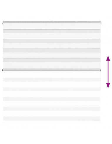 Tenda a Rullo Zebra Larghezza Tessuto 145,9 cm Poliestere