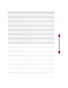 Tenda a Rullo Zebra Larghezza Tessuto 150,9 cm Poliestere 2