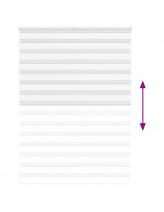 Tenda a Rullo Zebra Larghezza Tessuto 155,9 cm Poliestere 2