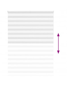 Tenda a Rullo Zebra Larghezza Tessuto 160,9 cm Poliestere 2