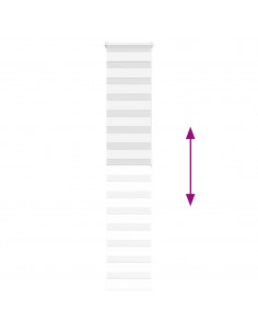 Tenda a Rullo Zebra Larghezza Tessuto 35,9 cm Poliestere 2