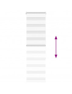 Tenda a Rullo Zebra Larghezza Tessuto 35,9 cm Poliestere 2