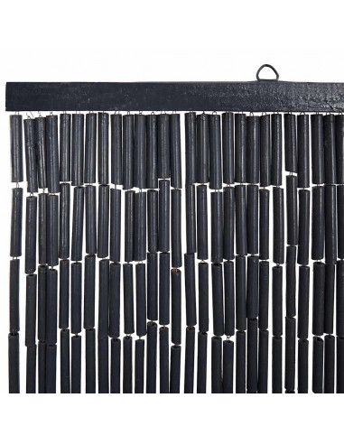 Tenda Antimosche per Porte Grigio Scuro 120x220 cm Bambù