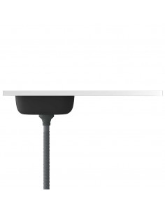 Lavello da Cucina con Scarico Argento 1000x600x155 mm Acciaio