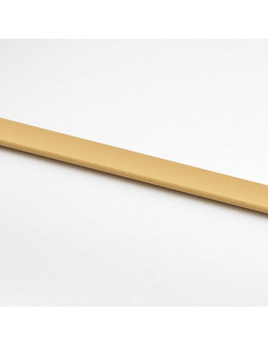 Porta Scorrevole Dorata 90x205 Vetro Smerigliato ESG Alluminio