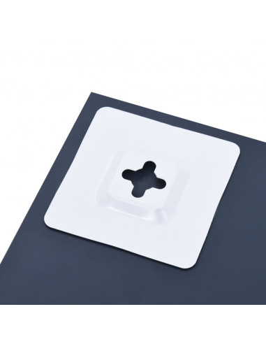 Specchio da Parete con Mensola 40x60 cm in Vetro Temperato