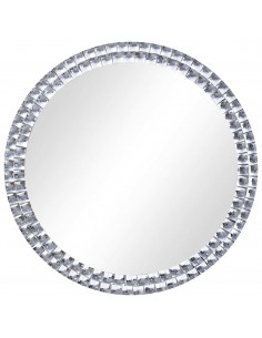 Specchio da Parete 60 cm in Vetro Temperato