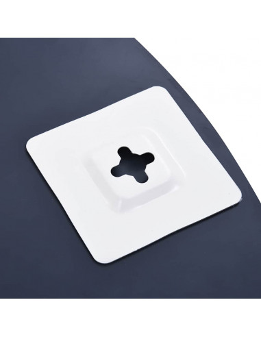 Specchio da Parete 60 cm in Vetro Temperato