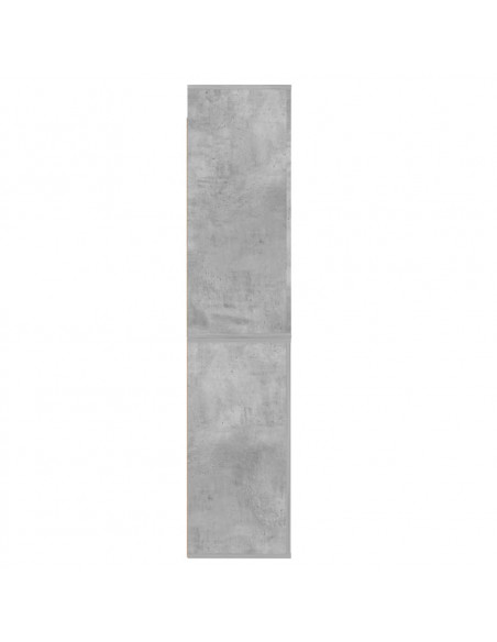 Credenza Grigio Cemento in Legno Multistrato