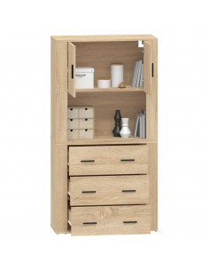 Credenza Rovere Sonoma in Legno Multistrato