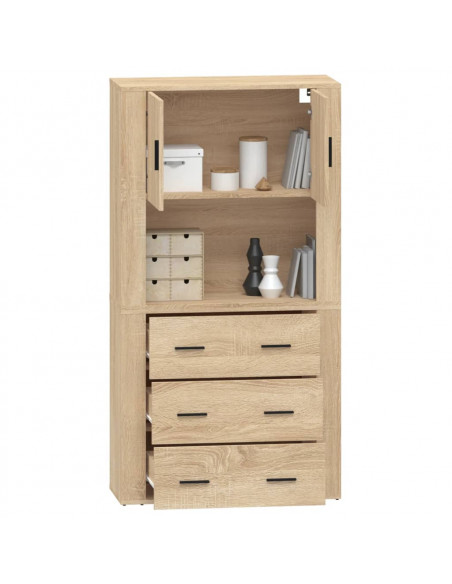 Credenza Rovere Sonoma in Legno Multistrato