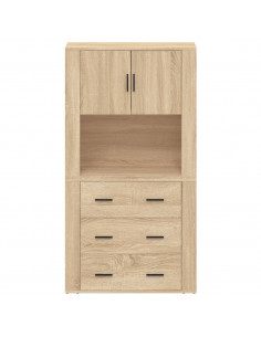 Credenza Rovere Sonoma in Legno Multistrato 2