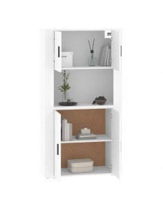 Credenza Bianca in Legno Multistrato