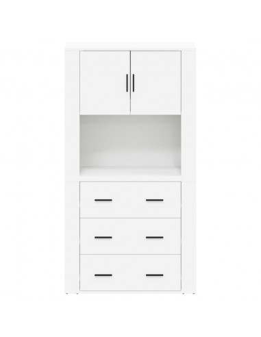 Credenza Bianca in Legno Multistrato