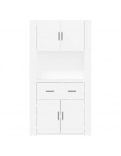 Credenza Bianca in Legno Multistrato 2