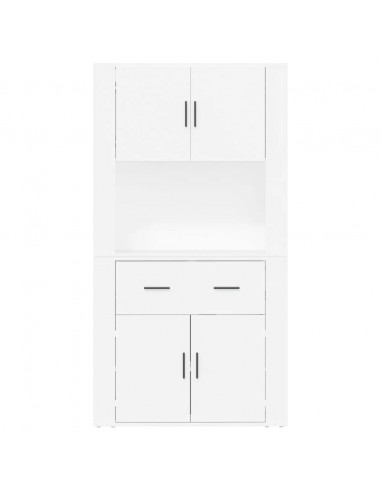 Credenza Bianca in Legno Multistrato