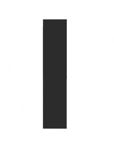 Credenza Nera in Legno Multistrato