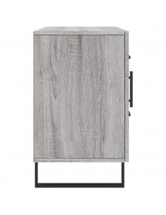 Credenza Grigio Sonoma 100x36x60 cm in Legno Multistrato