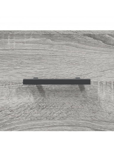 Credenza Grigio Sonoma 100x36x60 cm in Legno Multistrato