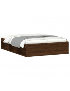 Giroletto Rovere Marrone 135x190 cm Double