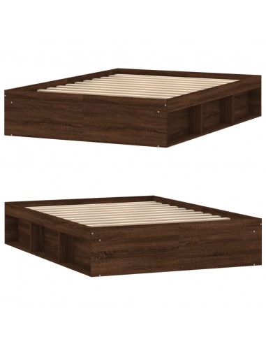 Giroletto Rovere Marrone 135x190 cm Double