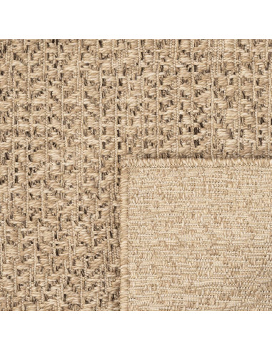 Tappeto ZIZUR 80x200 cm Aspetto Iuta per Interni ed Esterni