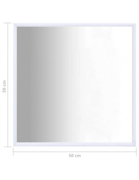 Specchio Bianco 50x50 cm