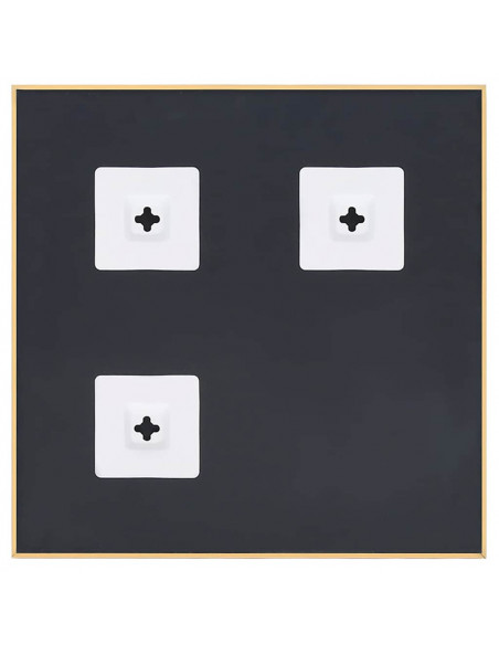 Specchio Oro 40x40 cm