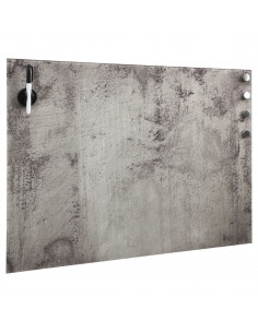 Lavagna Magnetica a Parete in Vetro 60x40 cm 2