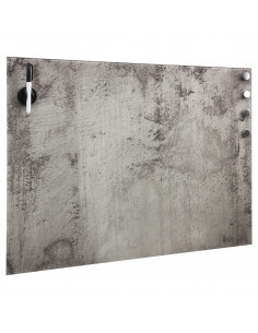 Lavagna Magnetica a Parete in Vetro 80x60 cm 2