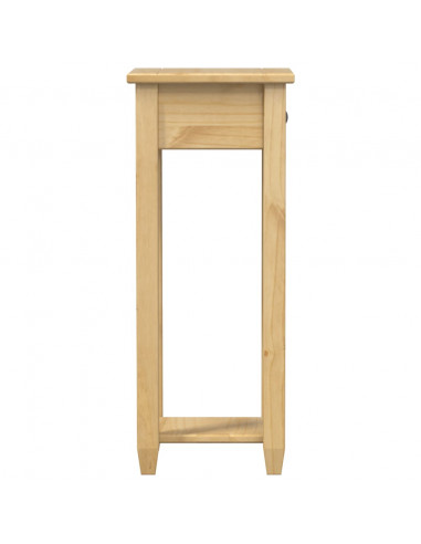 Porta Piante Corona 30x30x73 cm in Legno Massello di Pino