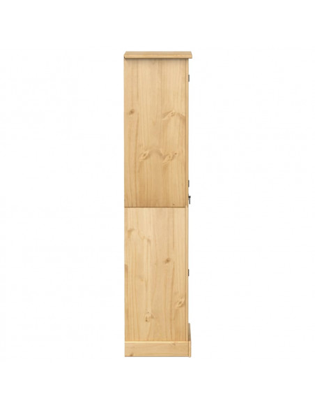 Armadio Corona 55x38x170 cm in Legno Massello di Pino