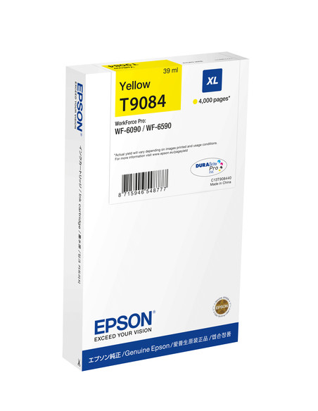 Epson C13T90844N cartuccia d'inchiostro 1 pz Originale Resa elevata (XL) Giallo