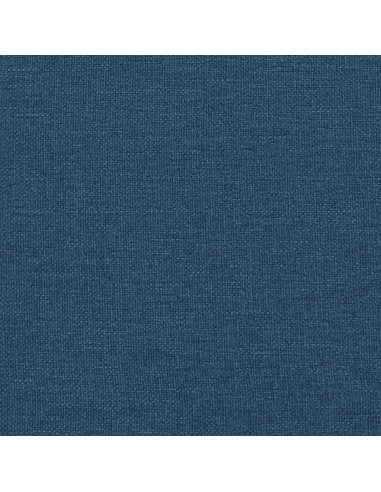 Giroletto a Molle con Materasso Blu 140x190 cm in Tessuto