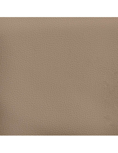 Giroletto a Molle con Materasso Cappuccino 140x190cm Similpelle