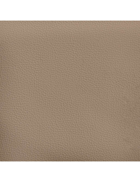 Giroletto a Molle con Materasso Cappuccino 140x190cm Similpelle