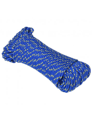 Corda Nautica Blu 5 mm 500 m in Polipropilene