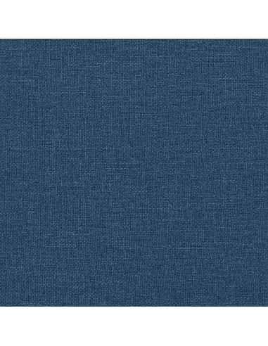 Giroletto a Molle con Materasso Blu 140x190 cm in Tessuto