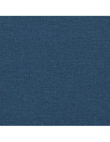 Giroletto a Molle con Materasso Blu 140x190 cm in Tessuto