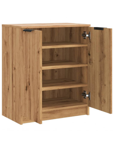 Scarpiera Rovere Artigianale 59x35x70 cm in Truciolato