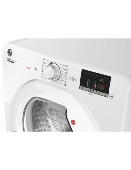 Hoover HLE H8A2DE-S asciugatrice Libera installazione Caricamento frontale 8 kg A++ Bianco