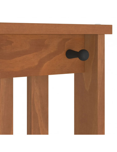 Albero da Ingresso SANDENS 45x40x159,5 cm in Legno di Pino