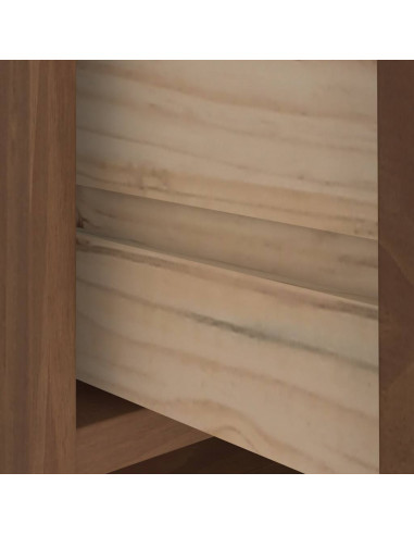 Albero da Ingresso SANDENS 45x40x159,5 cm in Legno di Pino