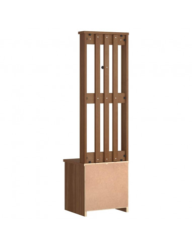 Albero da Ingresso SANDENS 45x40x159,5 cm in Legno di Pino