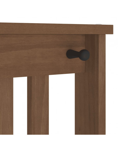 Albero da Ingresso SANDENS 45x40x159,5 cm in Legno di Pino