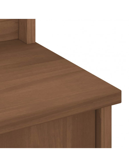 Albero da Ingresso SANDENS 87x40x159,5 cm in Legno di Pino