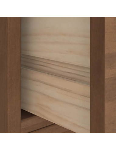 Albero da Ingresso SANDENS 87x40x159,5 cm in Legno di Pino